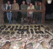 Chasse a la journée petit gibier en france.